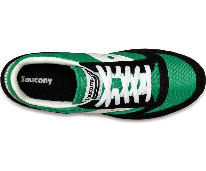 Saucony Jazz 81 Women's Originals Black / Green / White | Canada 036PJJQ